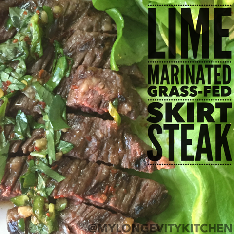 Lime Marinated Skirt Steak Feature small