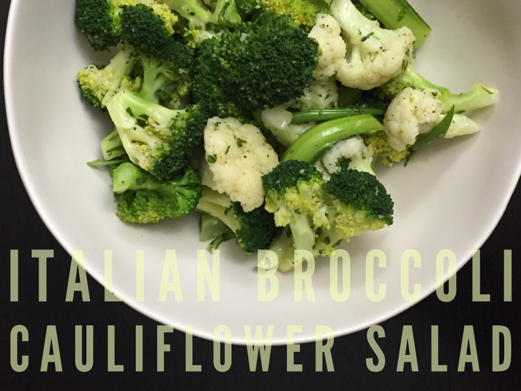 Italian Broccoli Cauliflower text