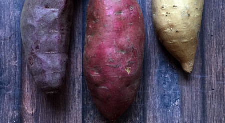 Sweet Potatoes raw crop