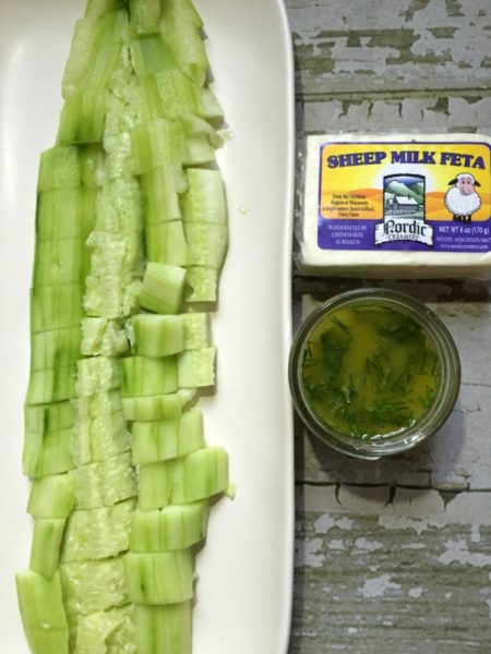 Smashed Cucumber Ingredients