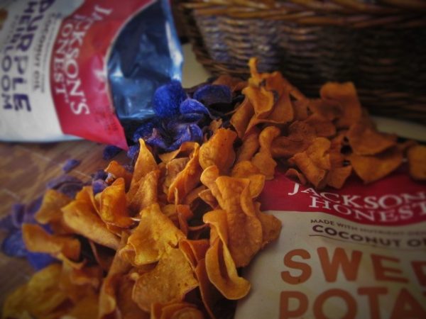 Jackson's Honest Sweet Potato Chips Purple Heirloom Chips