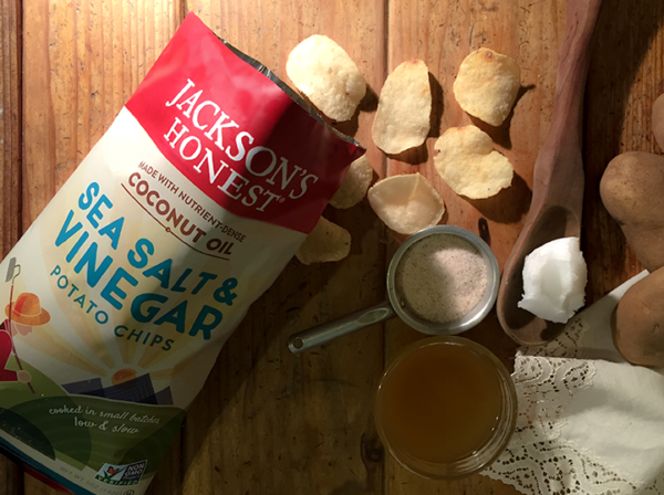 Sea Salt & Vinegar Chips by Jackson's Honest